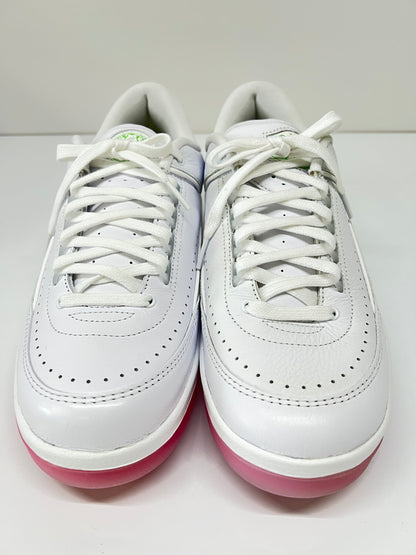 【中古品】【メンズ】 NIKE ナイキ AIR JORDAN 2 LOW CHERRY BLOSSOM FQ3228-100 エアジョーダン2 ロー チェリーブロッサム スニーカー 靴 シューズ 160-260822-SH-10-hon サイズ：27.5cm US9.5 カラー：WHITE / PLAYFUL PINK 万代Net店