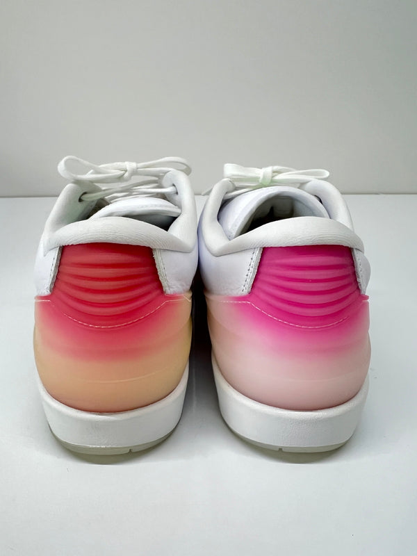 【中古品】【メンズ】 NIKE ナイキ AIR JORDAN 2 LOW CHERRY BLOSSOM FQ3228-100 エアジョーダン2 ロー チェリーブロッサム スニーカー 靴 シューズ 160-260822-SH-10-hon サイズ：27.5cm US9.5 カラー：WHITE / PLAYFUL PINK 万代Net店