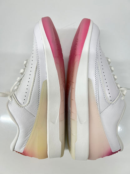 【中古品】【メンズ】 NIKE ナイキ AIR JORDAN 2 LOW CHERRY BLOSSOM FQ3228-100 エアジョーダン2 ロー チェリーブロッサム スニーカー 靴 シューズ 160-260822-SH-10-hon サイズ：27.5cm US9.5 カラー：WHITE / PLAYFUL PINK 万代Net店