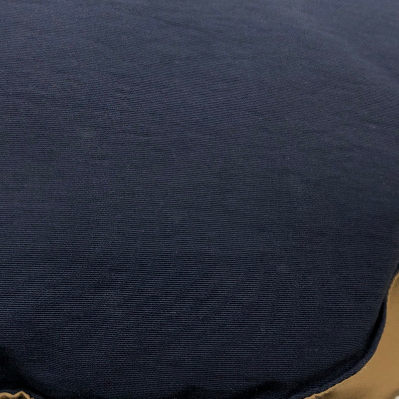 【現状渡し品】【メンズ】 SUGAR CANE シュガーケーン COTTON×NYLON LEATHER YORK DOWN VEST SC12340 コットン×ナイロン レザーヨークダウンベスト アウター 145-260208-hn-06-fur サイズ：M カラー：ネイビー/ブラウン 万代Net店