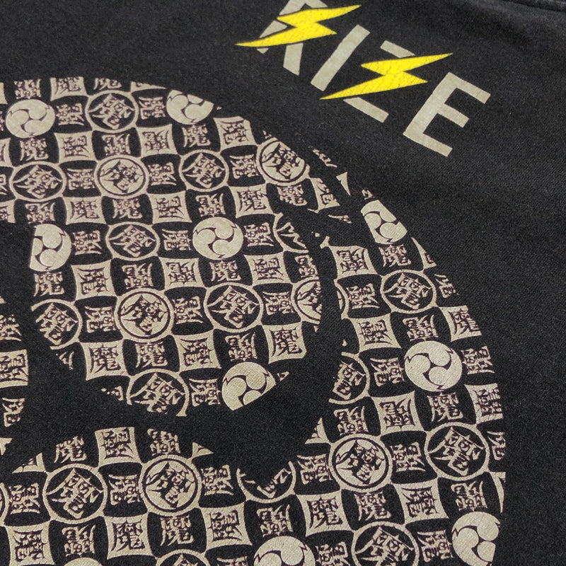 【現状渡し品】【メンズ】 RIZE ライズ PRINT SS TEE KENKENモデル プリント 半袖Tシャツ トップス 146-260723-hn-07-fur サイズ：L カラー：ブラック 万代Net店