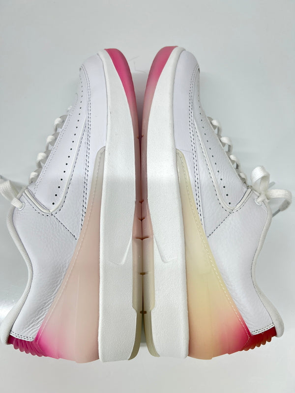 【中古品】【メンズ】 NIKE ナイキ AIR JORDAN 2 LOW CHERRY BLOSSOM FQ3228-100 エアジョーダン2 ロー チェリーブロッサム スニーカー 靴 シューズ 160-260822-SH-10-hon サイズ：27.5cm US9.5 カラー：WHITE / PLAYFUL PINK 万代Net店
