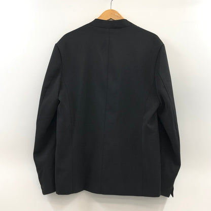 【中古品】【メンズ】 SUAVELE シュアーブル SV-0212 ノーカラーダブルジャケット アウター 147-260723-hn-08-fur サイズ：2 カラー：ブラック 万代Net店