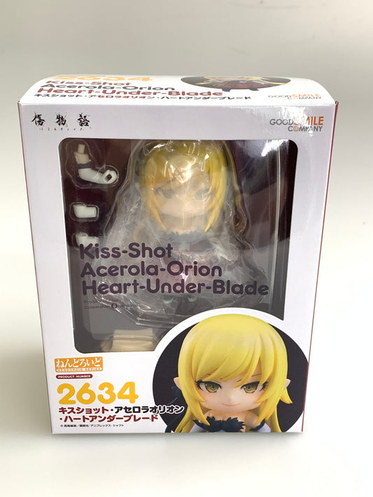 【未使用品】 ねんどろいど キスショット・アセロラオリオン・ハートアンダーブレード フィギュア 053-260107-zi-14-min 万代Net店