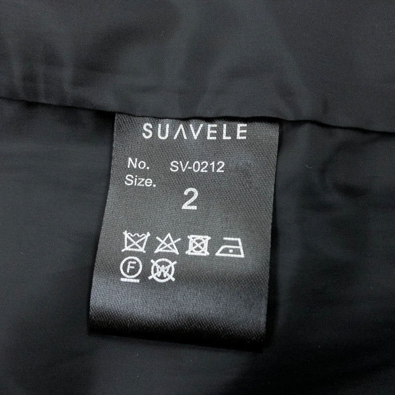 【中古品】【メンズ】 SUAVELE シュアーブル SV-0212 ノーカラーダブルジャケット アウター 147-260723-hn-08-fur サイズ：2 カラー：ブラック 万代Net店