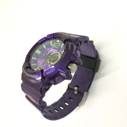 【中古品】【メンズ】 CASIO カシオ G-SHOCK ジーショック × 新世紀エヴァンゲリオン 別注 コラボ GAC-110-6A 初号機モデル クォーツ 腕時計 178-260628-kk-13-hon カラー：パープル 万代Net店