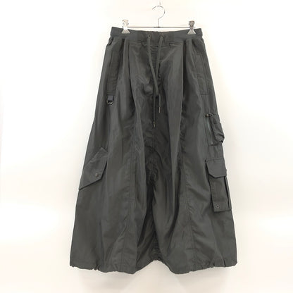 【中古美品】【レディース】 LASUD ACTIVE ラシュッド アクティブ NYLON SKIRT a174 ナイロンスカート ボトムス 168-260723-hn-09-fur サイズ：F カラー：チャコール系 万代Net店