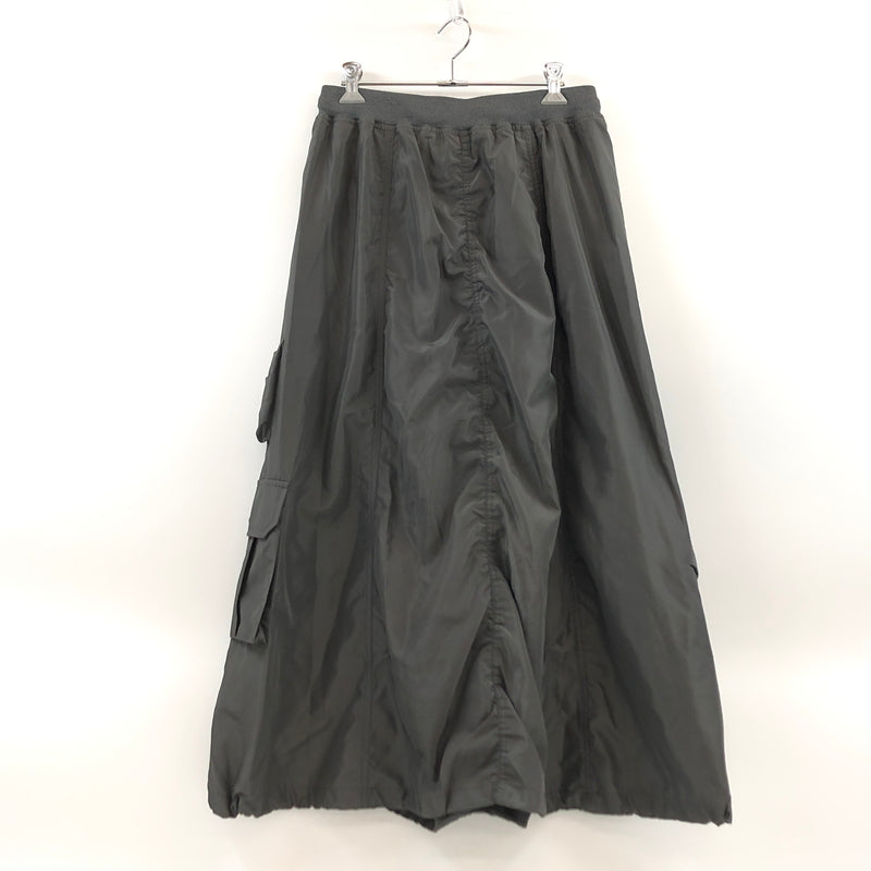 【中古美品】【レディース】 LASUD ACTIVE ラシュッド アクティブ NYLON SKIRT a174 ナイロンスカート ボトムス 168-260723-hn-09-fur サイズ：F カラー：チャコール系 万代Net店