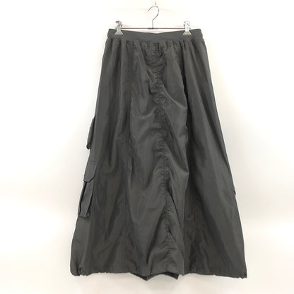 【中古美品】【レディース】 LASUD ACTIVE ラシュッド アクティブ NYLON SKIRT a174 ナイロンスカート ボトムス 168-260723-hn-09-fur サイズ：F カラー：チャコール系 万代Net店
