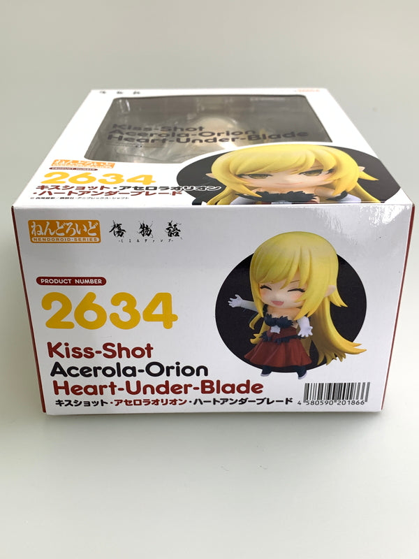 【未使用品】 ねんどろいど キスショット・アセロラオリオン・ハートアンダーブレード フィギュア 053-260107-zi-14-min 万代Net店