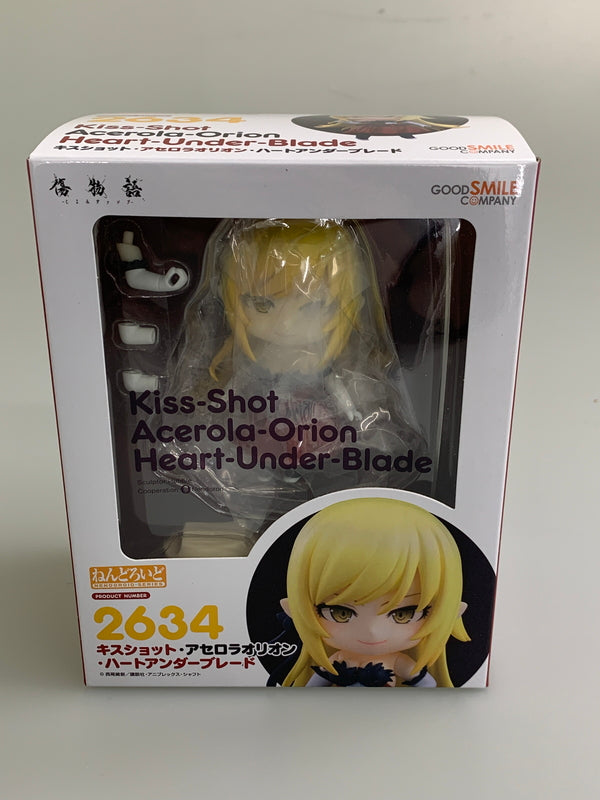 【未使用品】 ねんどろいど キスショット・アセロラオリオン・ハートアンダーブレード 053-260107-zi-15-min 万代Net店