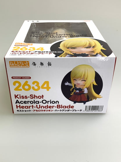 【未使用品】 ねんどろいど キスショット・アセロラオリオン・ハートアンダーブレード 053-260107-zi-15-min 万代Net店