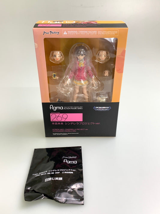 【中古美品】 figma 本田未央 シンデレラプロジェクトver. アクションフィギュア 053-260107-zi-16-min 万代Net店