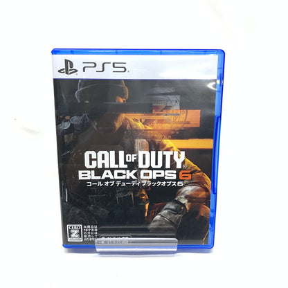 【中古美品】 CALL OF DUTY BLACK OPS 6 PS5 ゲーム [CERO区分_Z / 18歳以上対象] 026-250330-kn-6-oto 万代Net店