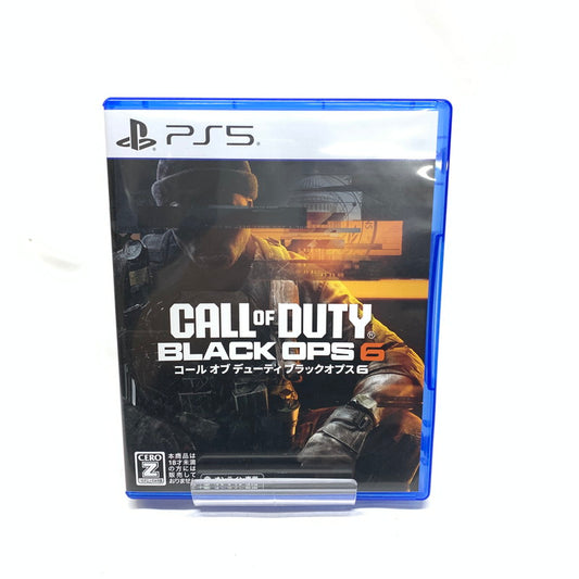 【中古美品】 CALL OF DUTY BLACK OPS 6 PS5 ゲーム [CERO区分_Z / 18歳以上対象] 026-250330-kn-6-oto 万代Net店