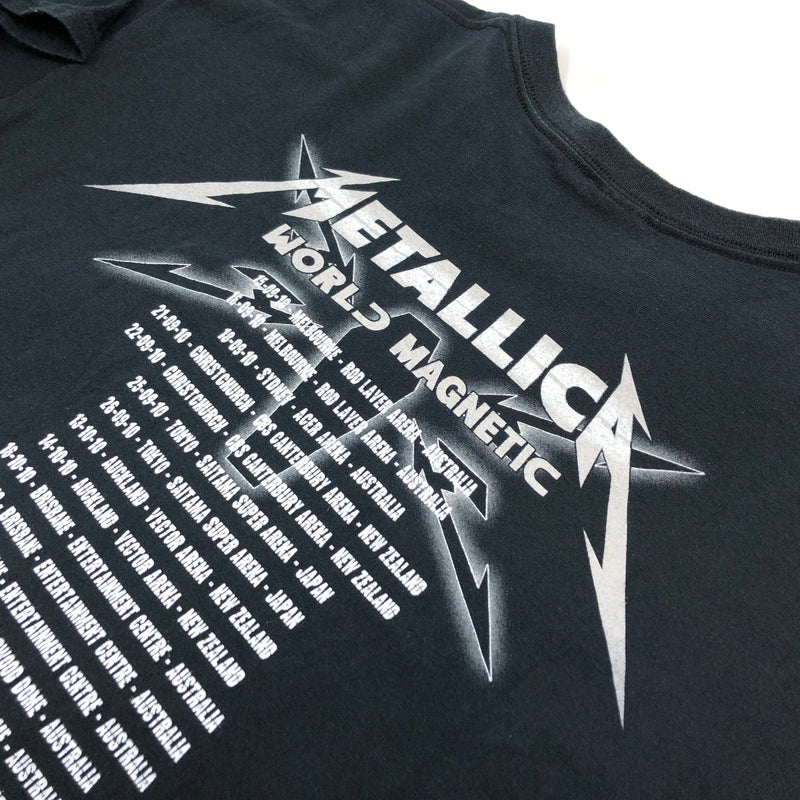 【現状渡し品】【メンズ】 GILDAN HEAVY COTTON ギルダン ヘビー コットン "METALLICA 2010" SS PRINT TEE 半袖Tシャツ トップス 146-260723-hn-10-fur サイズ：L カラー：ブラック 万代Net店