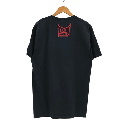 【中古品】【メンズ】 TAPOUT MPS タップアウト SKULL PRINT S/S TEE スカルプリント 半袖Tシャツ トップス 146-260506-hn-08-fur サイズ：L カラー：ブラック 万代Net店