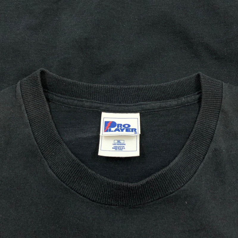 【中古品】【メンズ】 PRO PLAYER プロプレイヤー 90S NBA CHICAGO BULLS S/S TEE 半袖Tシャツ トップス 146-260725-hn-01-fur サイズ：XL カラー：ブラック 万代Net店