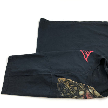 【中古品】【メンズ】 TAPOUT MPS タップアウト SKULL PRINT S/S TEE スカルプリント 半袖Tシャツ トップス 146-260506-hn-08-fur サイズ：L カラー：ブラック 万代Net店
