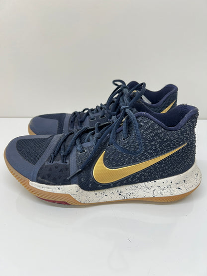 【現状渡し品】【レディース】 NIKE ナイキ KYRIE 3 OBSIDIAN 852396-400 カイリー3 オブシディアン スニーカー 靴 シューズ 160-260822-SH-12-hon サイズ：25.5cm US7.5 カラー：ネイビー 万代Net店