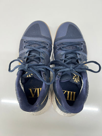 【現状渡し品】【レディース】 NIKE ナイキ KYRIE 3 OBSIDIAN 852396-400 カイリー3 オブシディアン スニーカー 靴 シューズ 160-260822-SH-12-hon サイズ：25.5cm US7.5 カラー：ネイビー 万代Net店