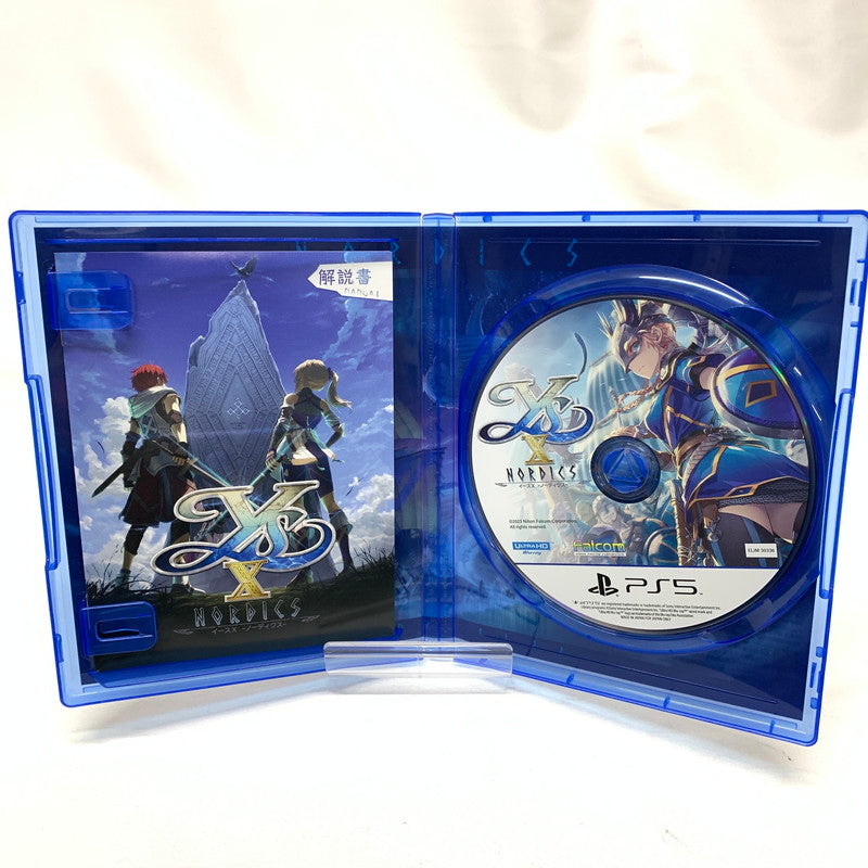 【中古美品】 イースX -ノーディクス PS5 ゲーム [CERO区分_C/ 15歳以上対象] 026-250401-kn-1-oto 万代Net店