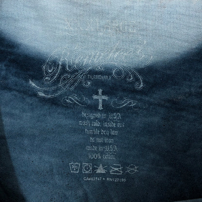 【現状渡し品】【メンズ】 REMETEE レメティー GRAPHIC S/S TEE グラフィック 半袖Tシャツ トップス 146-260725-hn-02-fur サイズ：XXXL カラー：ブルー系 万代Net店