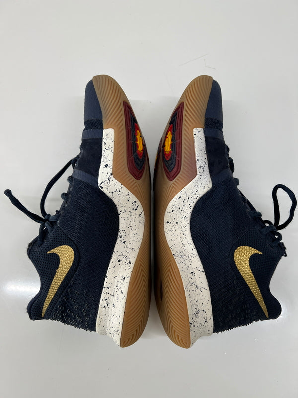【現状渡し品】【レディース】 NIKE ナイキ KYRIE 3 OBSIDIAN 852396-400 カイリー3 オブシディアン スニーカー 靴 シューズ 160-260822-SH-12-hon サイズ：25.5cm US7.5 カラー：ネイビー 万代Net店