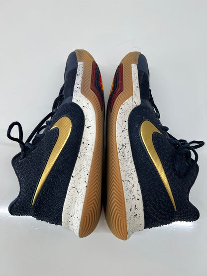 【現状渡し品】【レディース】 NIKE ナイキ KYRIE 3 OBSIDIAN 852396-400 カイリー3 オブシディアン スニーカー 靴 シューズ 160-260822-SH-12-hon サイズ：25.5cm US7.5 カラー：ネイビー 万代Net店