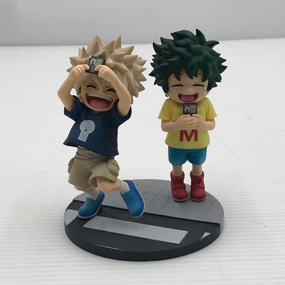 【中古品】 一番くじ 僕のヒーローアカデミア -連なる星霜- D賞 いずく・かつき MASTERLISE フィギュア ※本体・台座のみ 外箱欠品 キズ・汚れあり 051-260709-ti-05-tagh 万代Net店