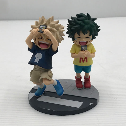 【中古品】 一番くじ 僕のヒーローアカデミア -連なる星霜- D賞 いずく・かつき MASTERLISE フィギュア ※本体・台座のみ 外箱欠品 キズ・汚れあり 051-260709-ti-05-tagh 万代Net店
