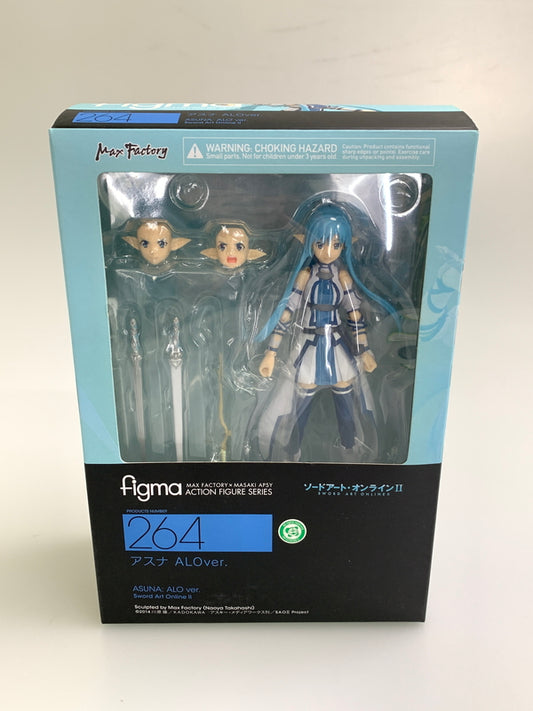 【現状渡し品】 ソードアート・オンラインII figma 264 アスナ ALOver. アクションフィギュア 053-260107-zi-20-min 万代Net店