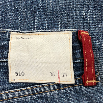 【現状渡し品】【メンズ】 LEVI'S リーバイス REDLOOP DENIM PANTS RL510-05 レッドループ デニムパンツ ボトムス 158-260725-hn-03-fur サイズ：36 カラー：インディゴ 万代Net店