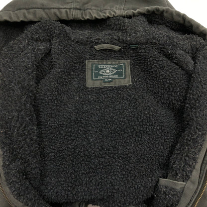 【現状渡し品】【メンズ】 G.H.BASS&CO ジーエイチバス DUCK JACKET ダックジャケット ワークジャケット アウター 146-261017-hn-01-fur サイズ：XL カラー：オリーブ系 万代Net店