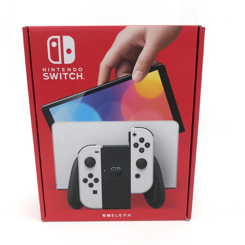 【未使用品】 Nintendo Switch 有機ELモデルJoy-Con(L)/(R) ホワイト 034-260914-ns-26-tei カラー：ホワイト 万代Net店