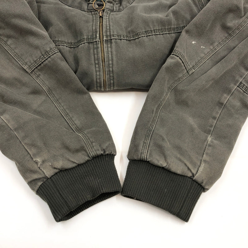 【現状渡し品】【メンズ】 G.H.BASS&CO ジーエイチバス DUCK JACKET ダックジャケット ワークジャケット アウター 146-261017-hn-01-fur サイズ：XL カラー：オリーブ系 万代Net店