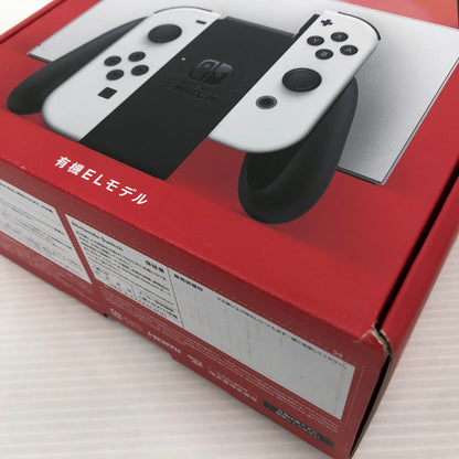 【未使用品】 Nintendo Switch 有機ELモデルJoy-Con(L)/(R) ホワイト 034-260914-ns-26-tei カラー：ホワイト 万代Net店