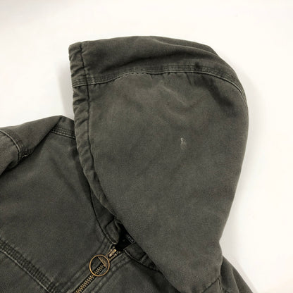 【現状渡し品】【メンズ】 G.H.BASS&CO ジーエイチバス DUCK JACKET ダックジャケット ワークジャケット アウター 146-261017-hn-01-fur サイズ：XL カラー：オリーブ系 万代Net店