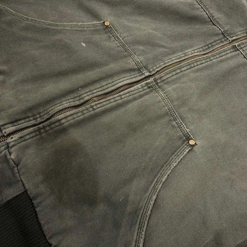 【現状渡し品】【メンズ】 G.H.BASS&CO ジーエイチバス DUCK JACKET ダックジャケット ワークジャケット アウター 146-261017-hn-01-fur サイズ：XL カラー：オリーブ系 万代Net店