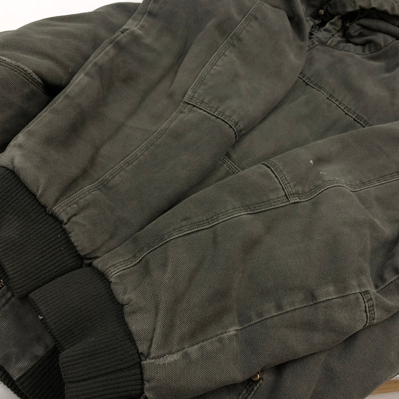 【現状渡し品】【メンズ】 G.H.BASS&CO ジーエイチバス DUCK JACKET ダックジャケット ワークジャケット アウター 146-261017-hn-01-fur サイズ：XL カラー：オリーブ系 万代Net店