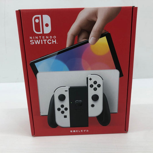 【未使用品】 Nintendo Switch 有機ELモデルJoy-Con(L)/(R) ホワイト 034-260914-ns-27-tei カラー：ホワイト 万代Net店