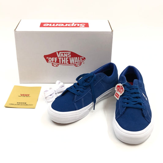 【中古美品】【メンズ】 SUPREME シュプリーム × VANS バンズ 24SS SKATE SID S FUCK EM VN000MQ8CJF スケート シド エス ファック エム スニーカー シューズ 靴 149-260725-hn-05-fur サイズ：27.0cm US9 カラー：ブルー/ホワイト 万代Net店