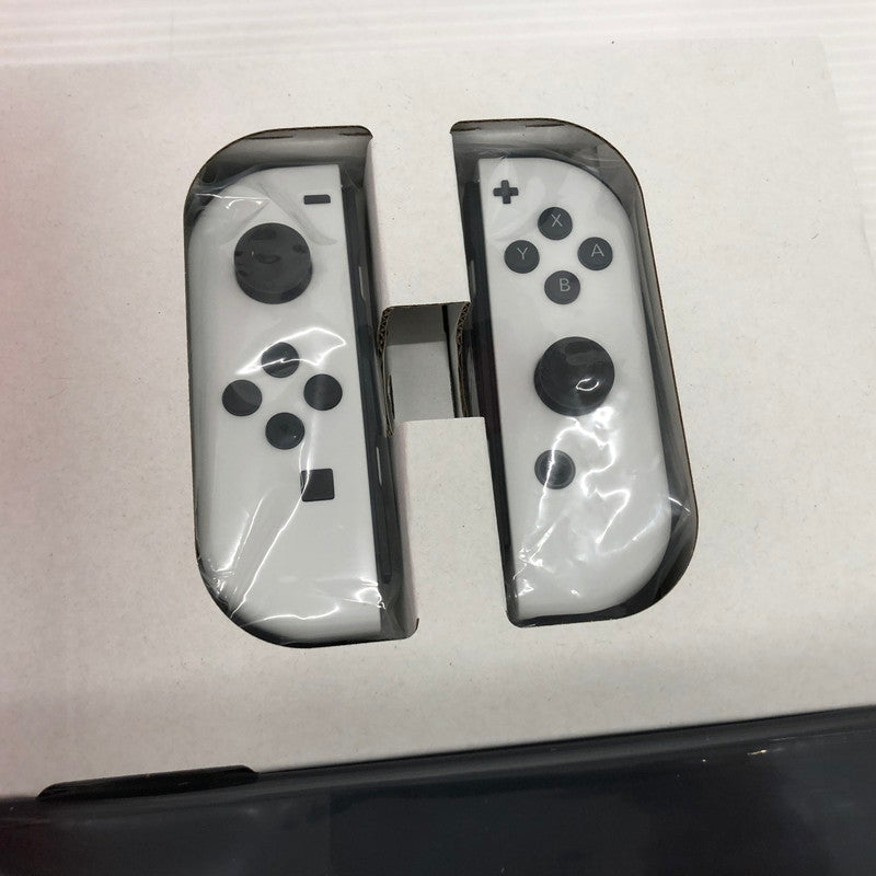 【未使用品】 Nintendo Switch 有機ELモデルJoy-Con(L)/(R) ホワイト 034-260914-ns-27-tei カラー：ホワイト 万代Net店