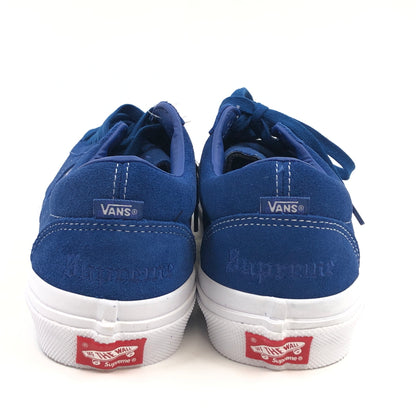 【中古美品】【メンズ】 SUPREME シュプリーム × VANS バンズ 24SS SKATE SID S FUCK EM VN000MQ8CJF スケート シド エス ファック エム スニーカー シューズ 靴 149-260725-hn-05-fur サイズ：27.0cm US9 カラー：ブルー/ホワイト 万代Net店