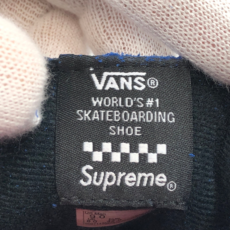 【中古美品】【メンズ】 SUPREME シュプリーム × VANS バンズ 24SS SKATE SID S FUCK EM VN000MQ8CJF スケート シド エス ファック エム スニーカー シューズ 靴 149-260725-hn-05-fur サイズ：27.0cm US9 カラー：ブルー/ホワイト 万代Net店