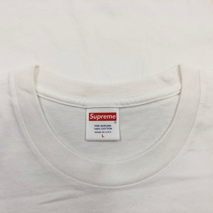 【中古品】【メンズ】 SUPREME シュプリーム 19SS CREEPER TEE クリーパー 半袖Tシャツ トップス 149-261017-hn-03-fur サイズ：L カラー：ホワイト 万代Net店