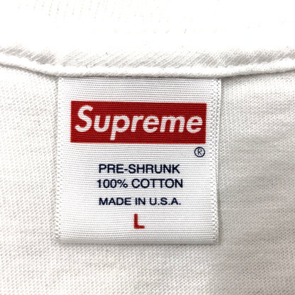 【中古品】【メンズ】 SUPREME シュプリーム 19SS CREEPER TEE クリーパー 半袖Tシャツ トップス 149-261017-hn-03-fur サイズ：L カラー：ホワイト 万代Net店