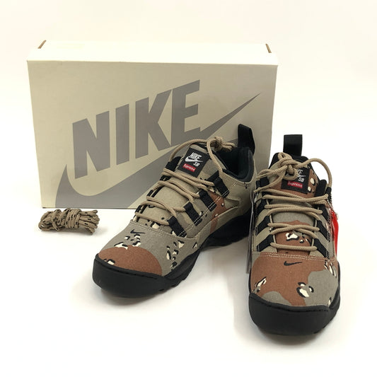 【中古美品】【メンズ】 SUPREME シュプリーム × NIKE SB ナイキ エスビー DARWIN LOW "DESERT CAMO" FQ3000-200 ダーウィン ロー デザートカモ スニーカー シューズ 靴 149-260725-hn-06-fur サイズ：27.5cm US9.5 カラー：マルチカラー 万代Net店
