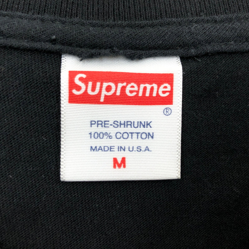 【中古品】【メンズ】 SUPREME シュプリーム 18AW TABOO GROUP TEE タブー グループ 半袖Tシャツ トップス 149-261017-hn-04-fur サイズ：M カラー：ブラック 万代Net店