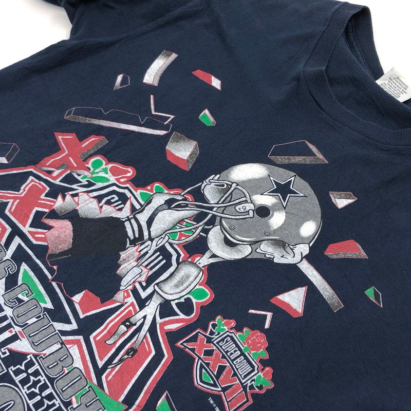 【ジャンク品】【メンズ】 Lee リー 半袖Tシャツ トップス 146-251130-hn-03-fur サイズ：L カラー：ネイビー 万代Net店